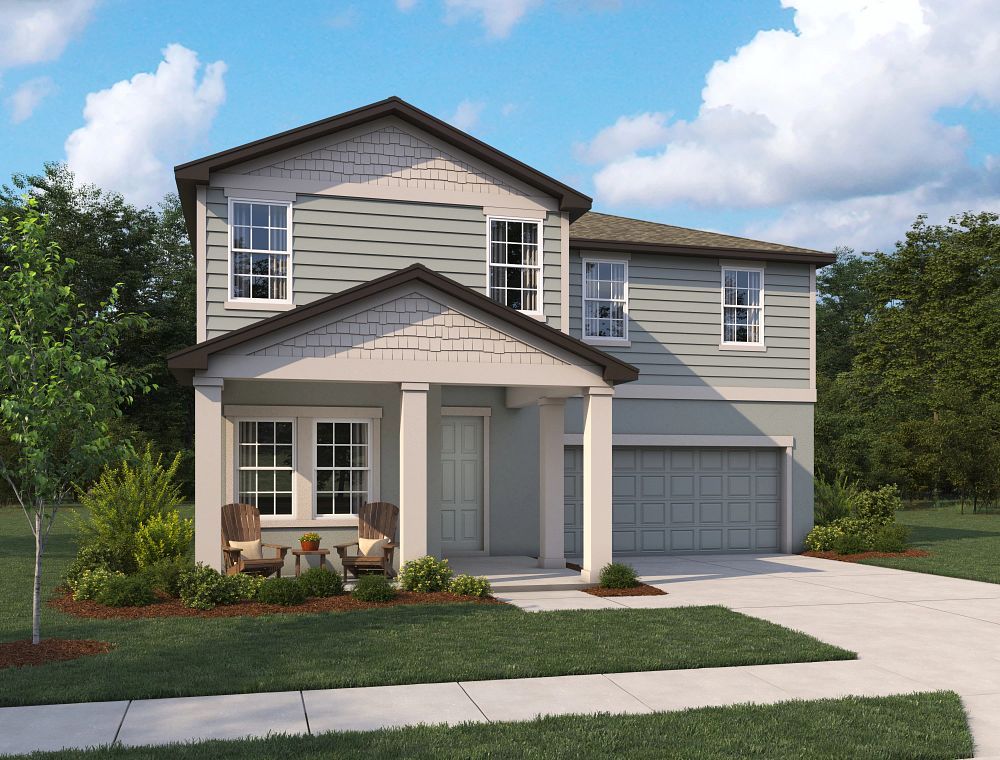 Exterior:Oakfield Trails - Teton Elevation Image 1