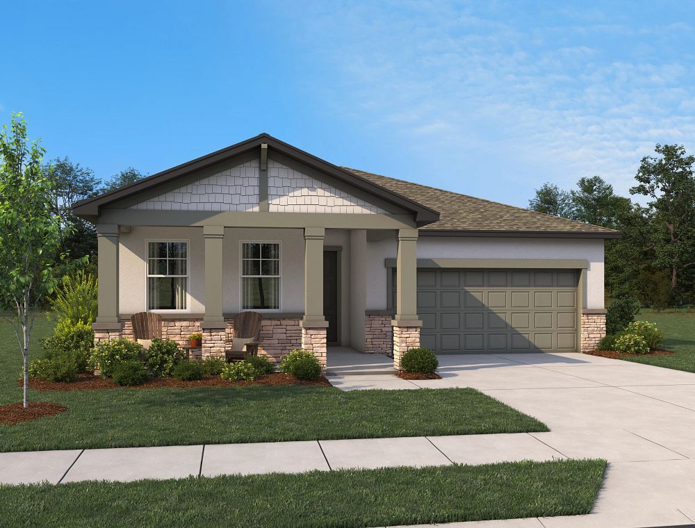 Exterior:Oakfield Trails - Monroe Elevation Image 1
