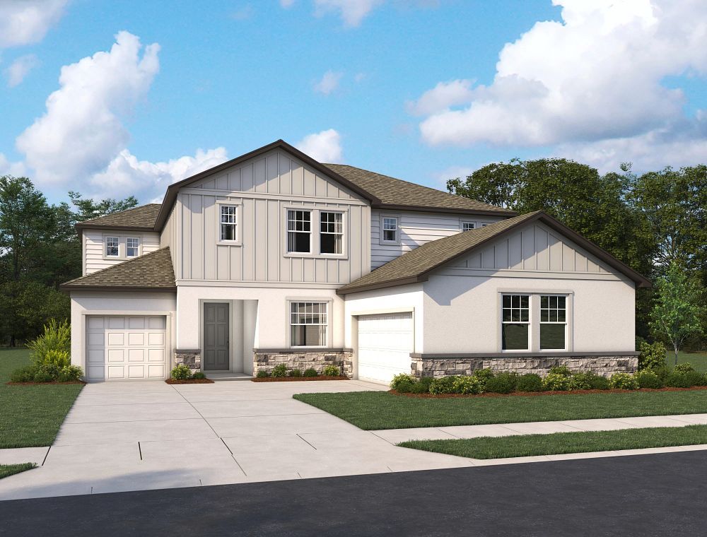 Exterior:Oakfield Trails - Amelia Elevation Image 1
