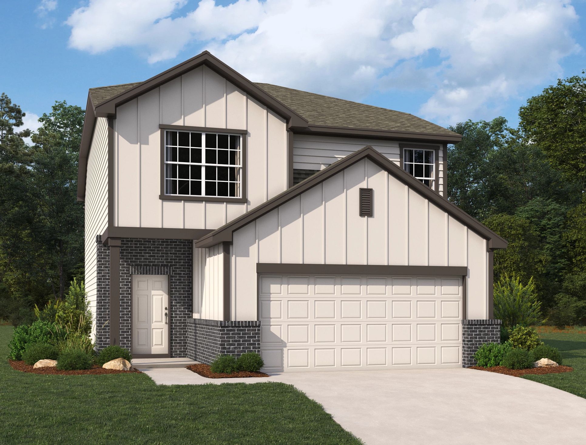 Exterior:Front Elevation Rendering
