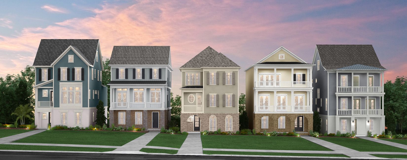 New Homes in Alpharetta Georgia at Braeden by John