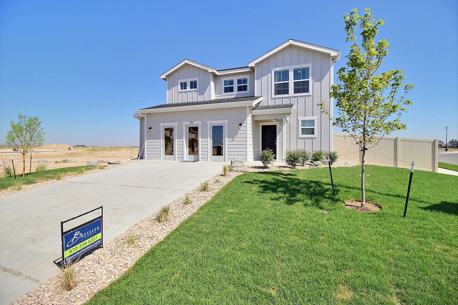 Conestoga Model Home - 701 Oregon Trail - Weston 505A - Farmhouse Exterior