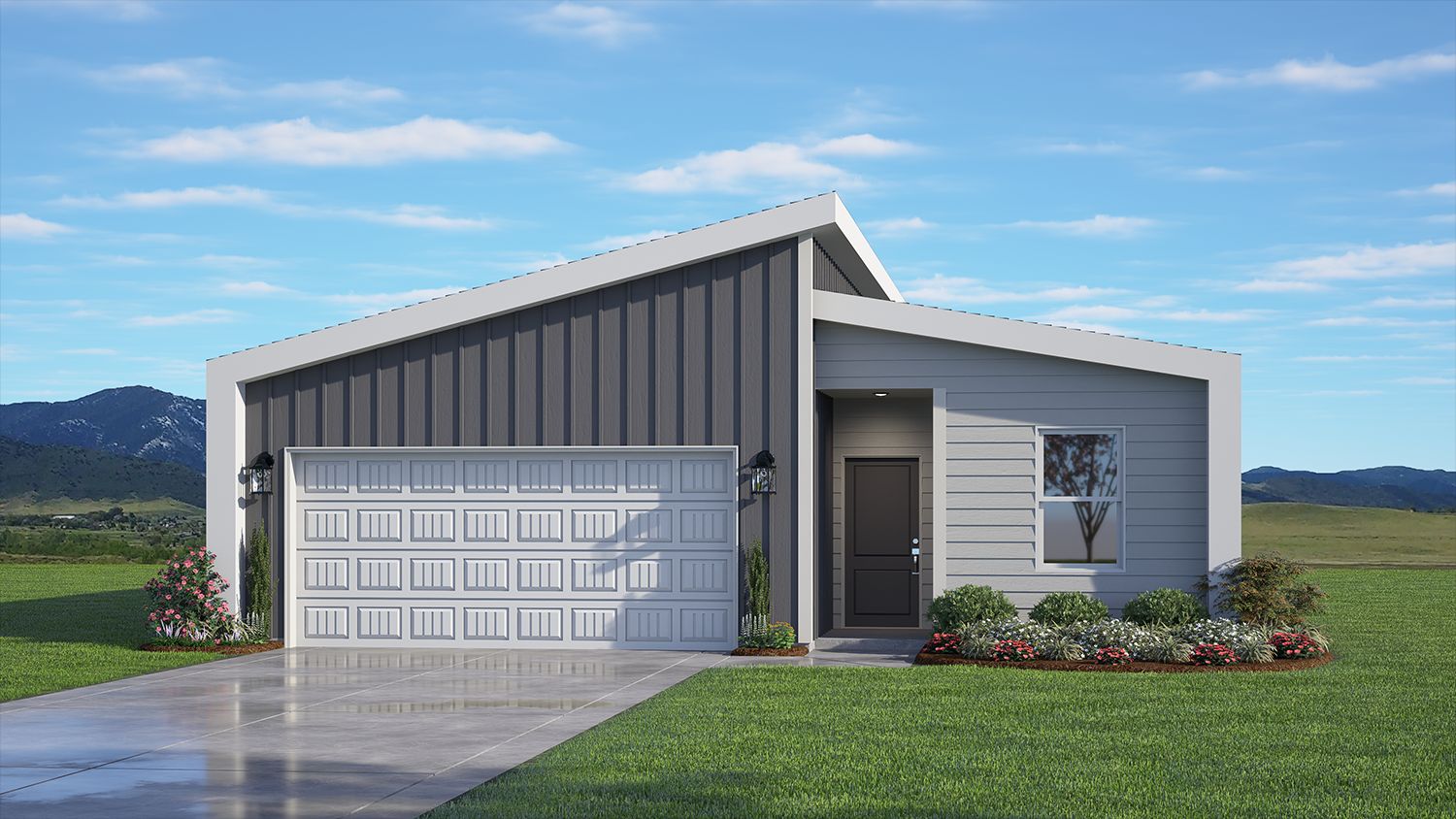 Exterior Rendering of 501 - Del Norte Exterior (Transitional):501 - Del Norte Exterior Elevation (Transitional)