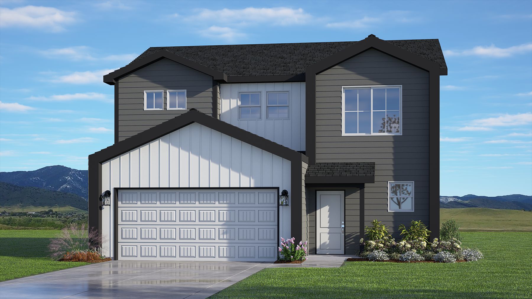 Rendering of 505 - Weston: Modern Exterior:505 - Weston (Modern)
