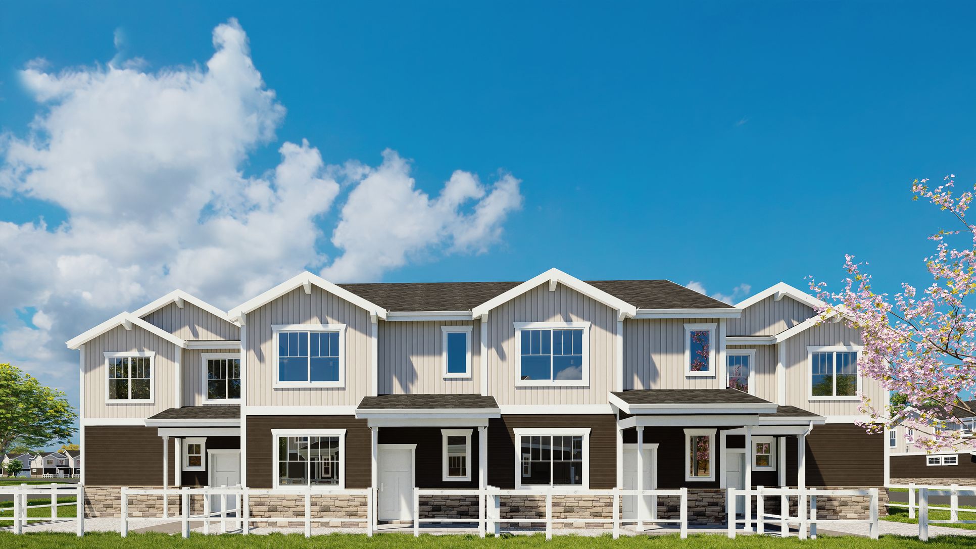 Mountain View-3 Plex-Front View