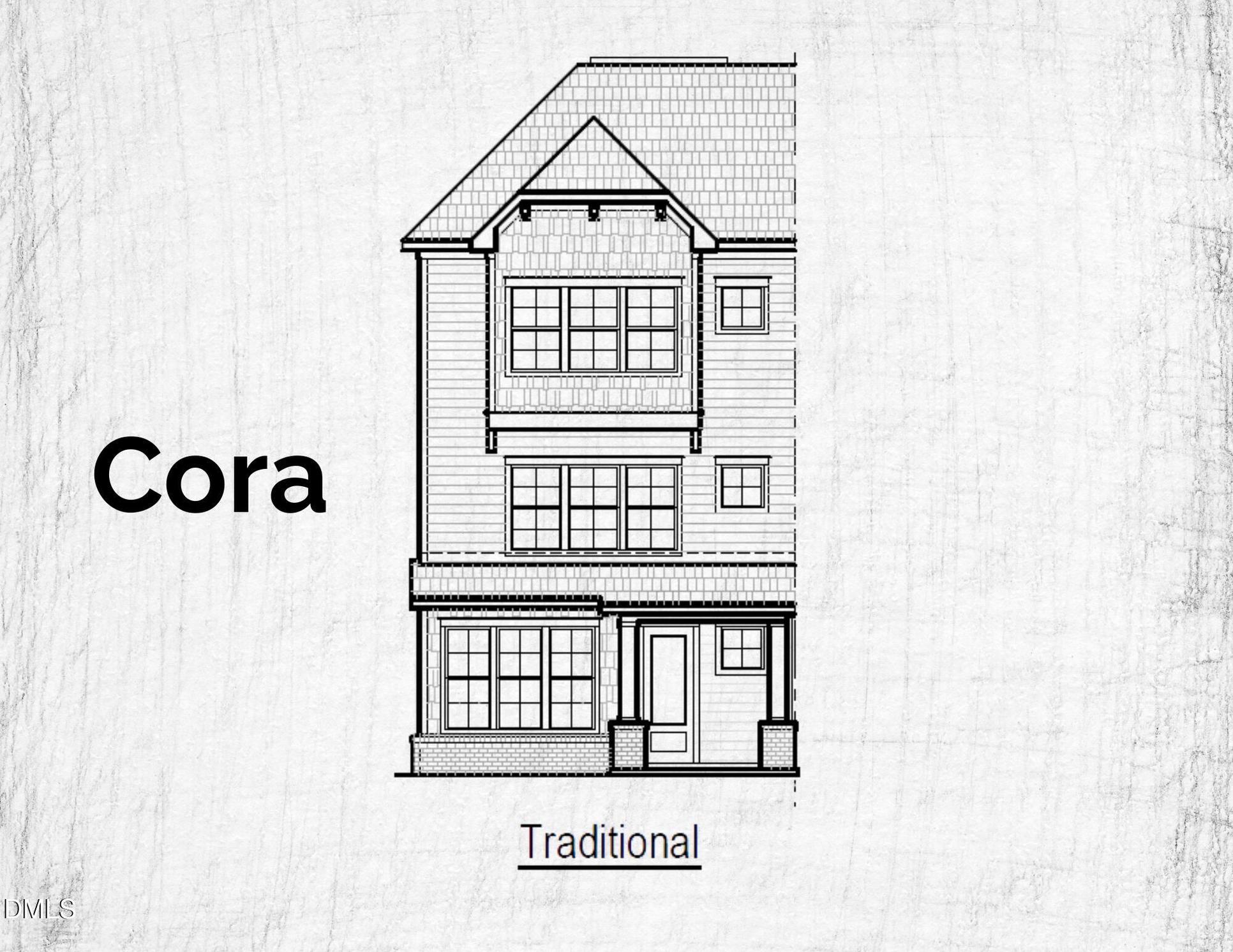 Exterior:Cora Traditional Elevation