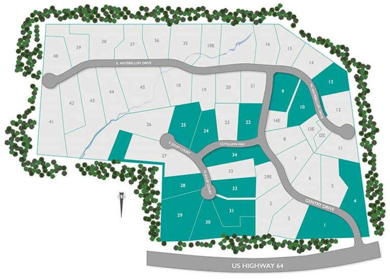 Pennington at Jordan Lake in Pittsboro, NC New Homes by Capitol City