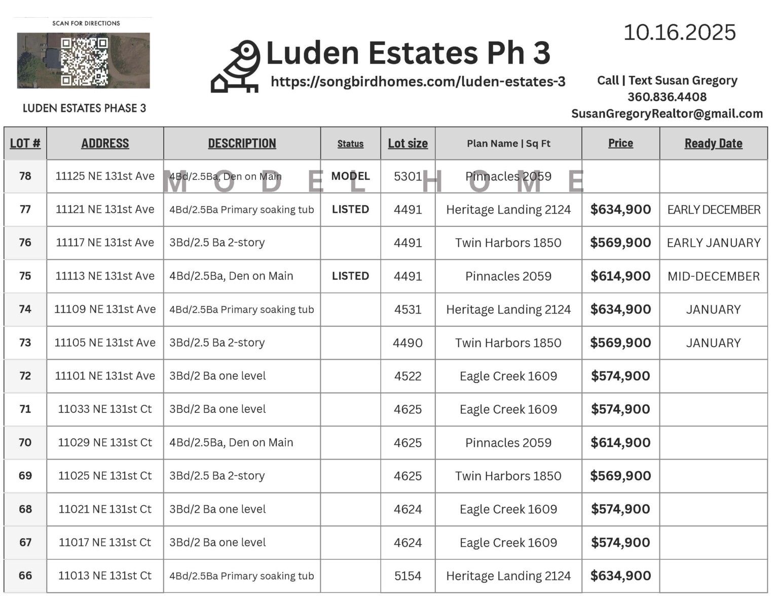 Luden Estates Phase 3,98682