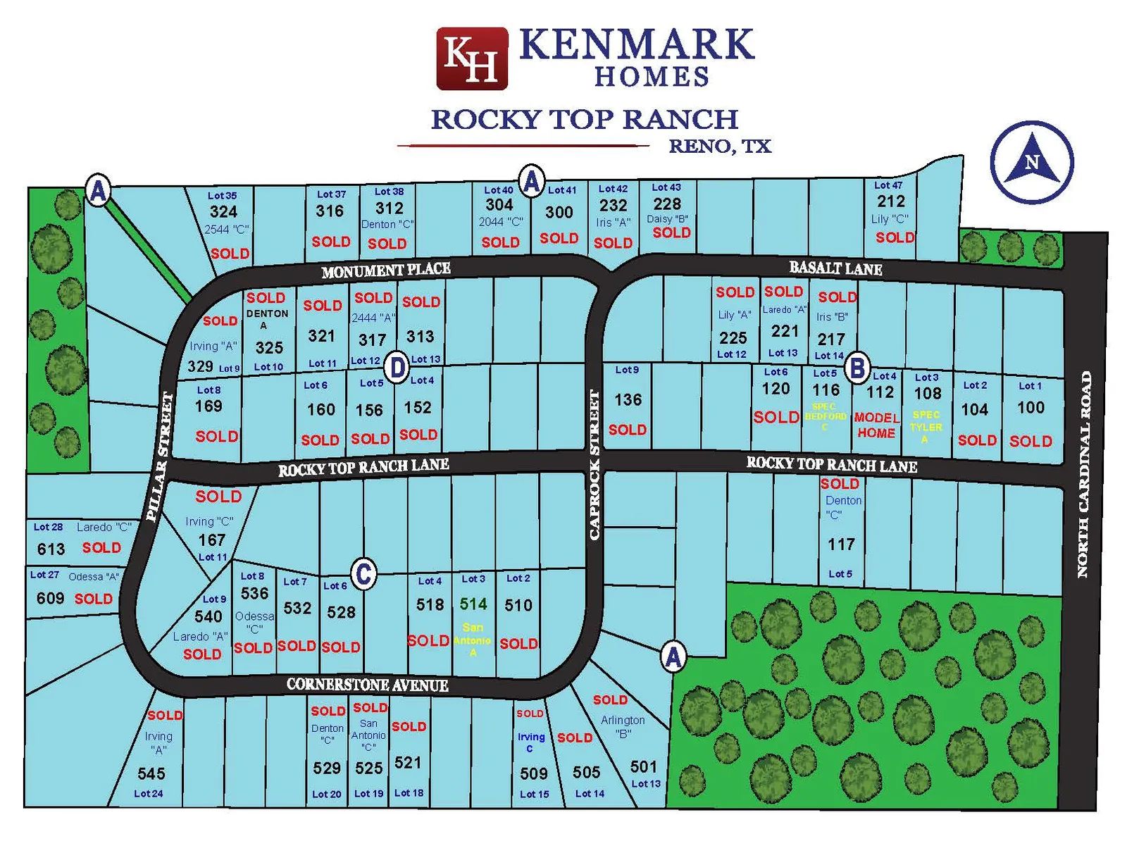 Rocky Top Ranch,76020