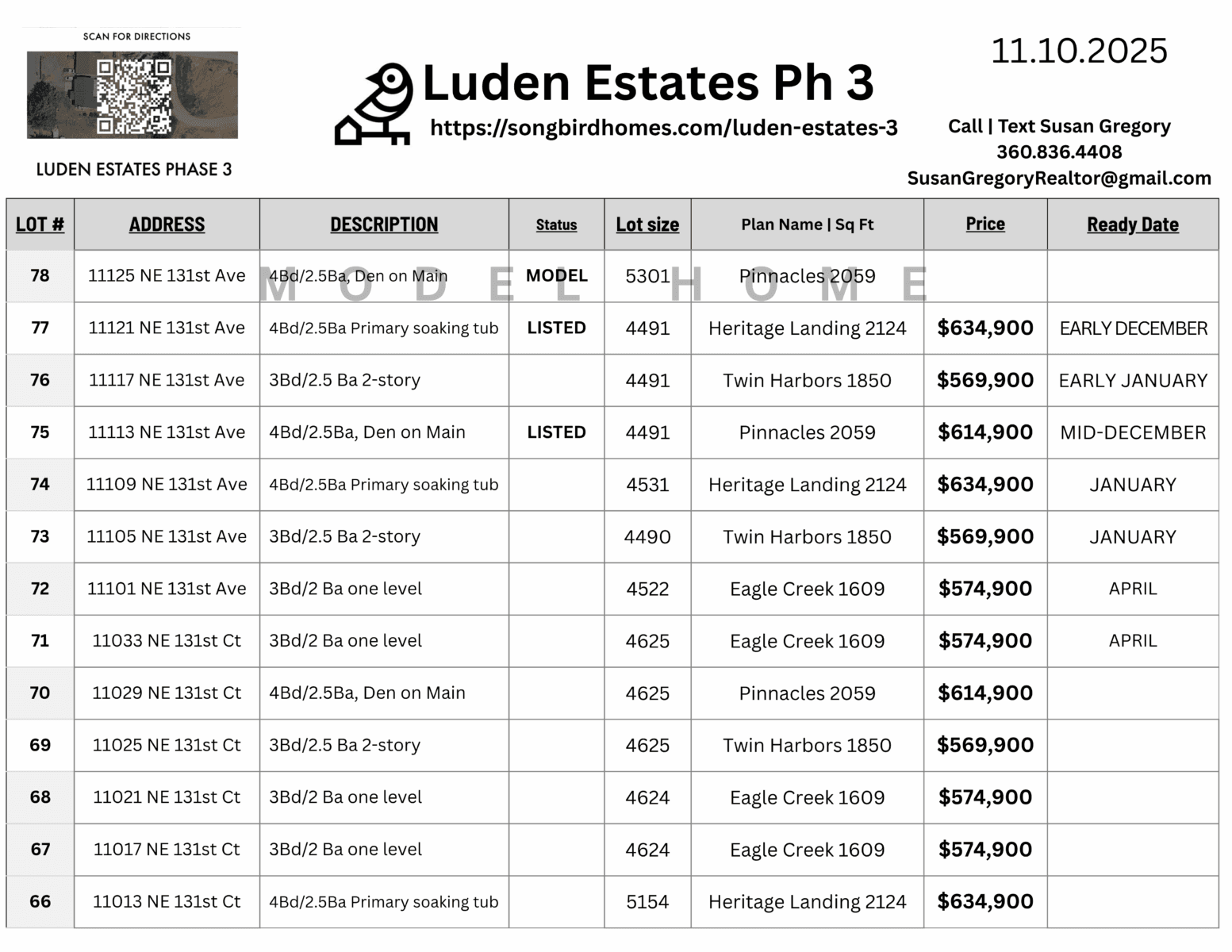 Luden Estates Phase 3,98682