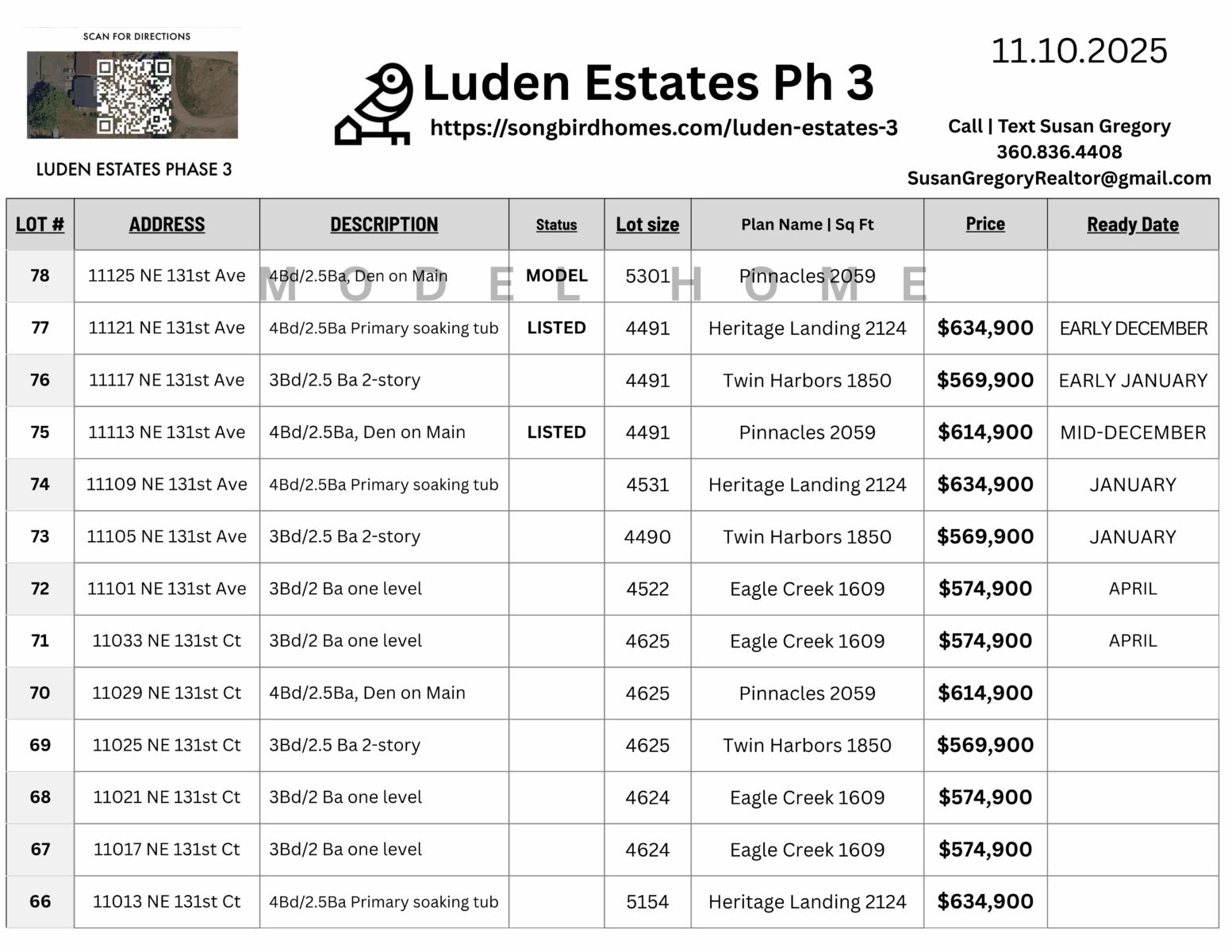 Luden Estates Phase 3,98682