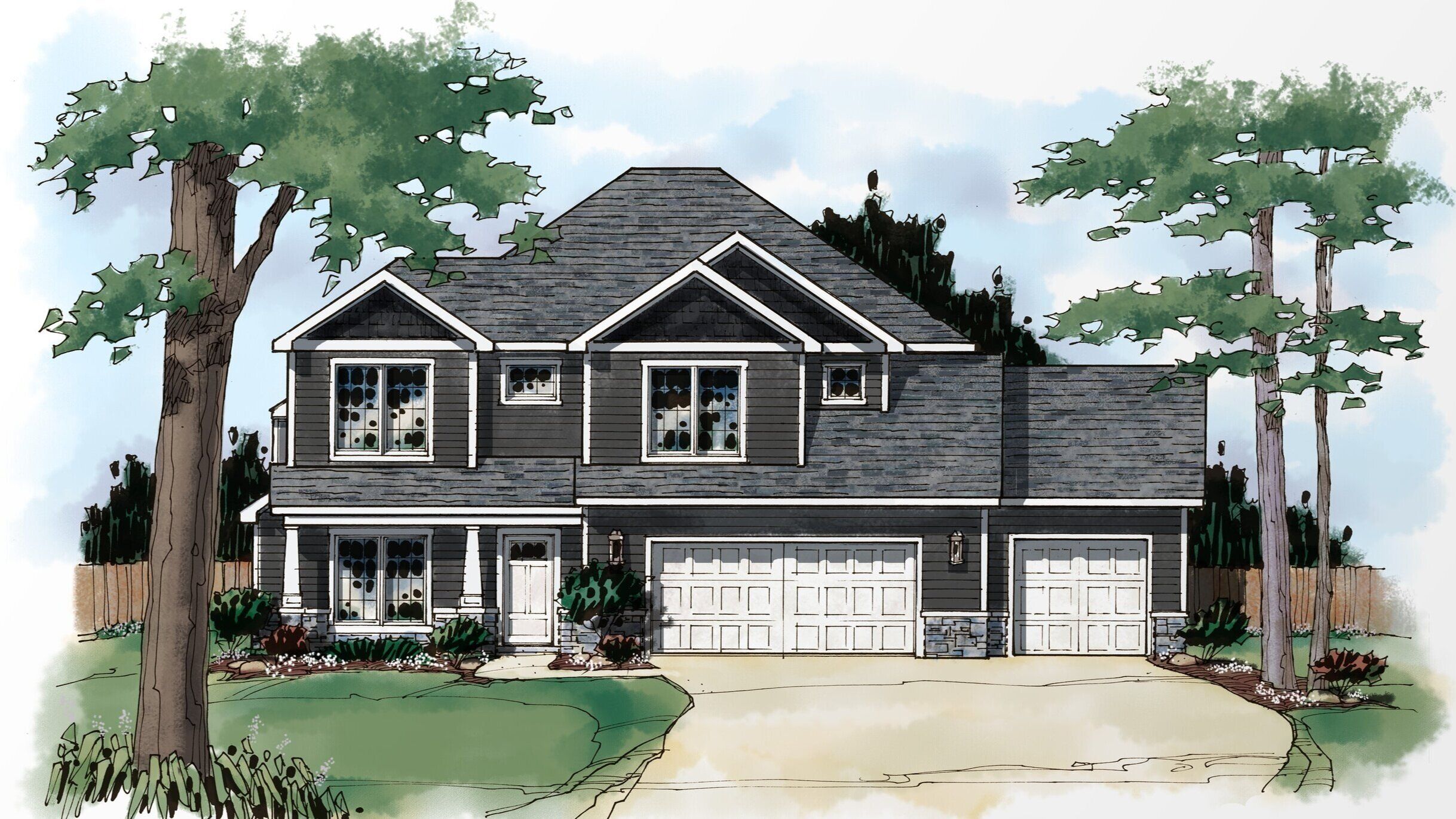 Two Story Homes,46825