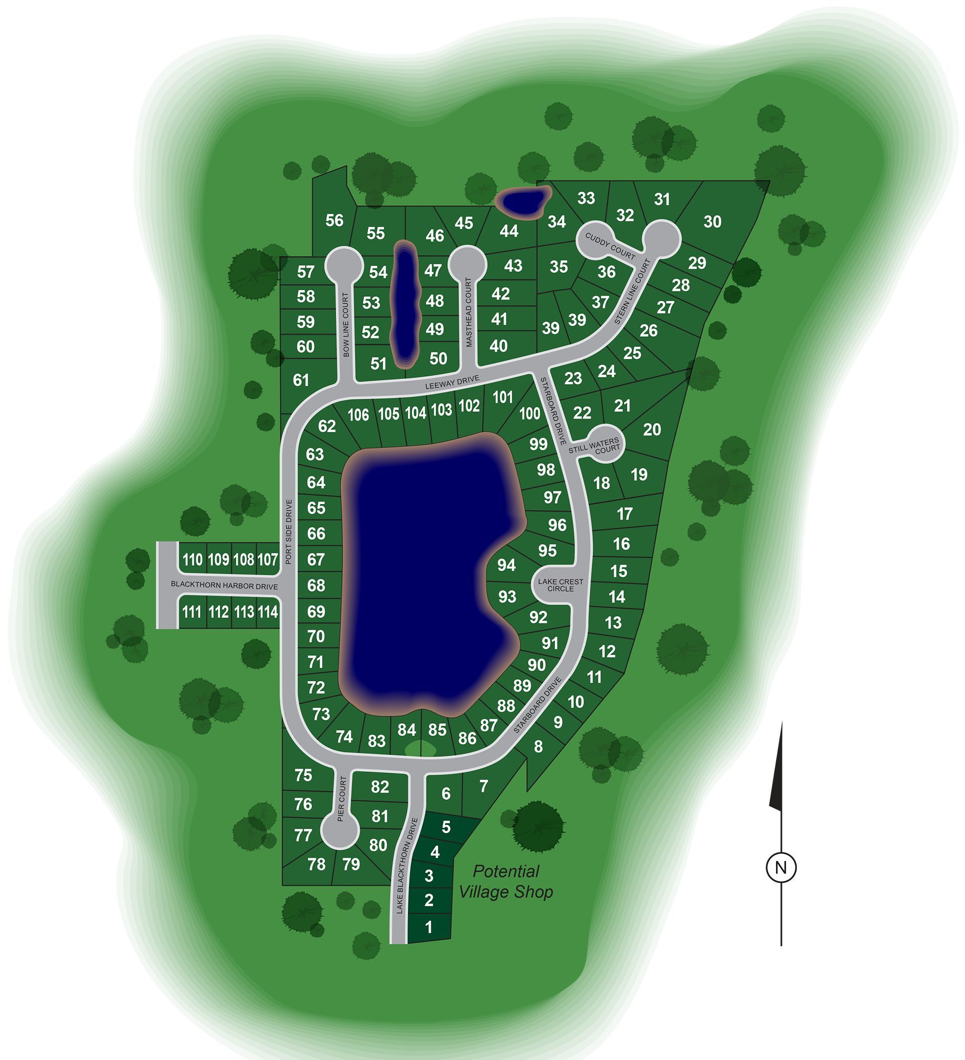 The Villas At Lake Blackthorn,46628