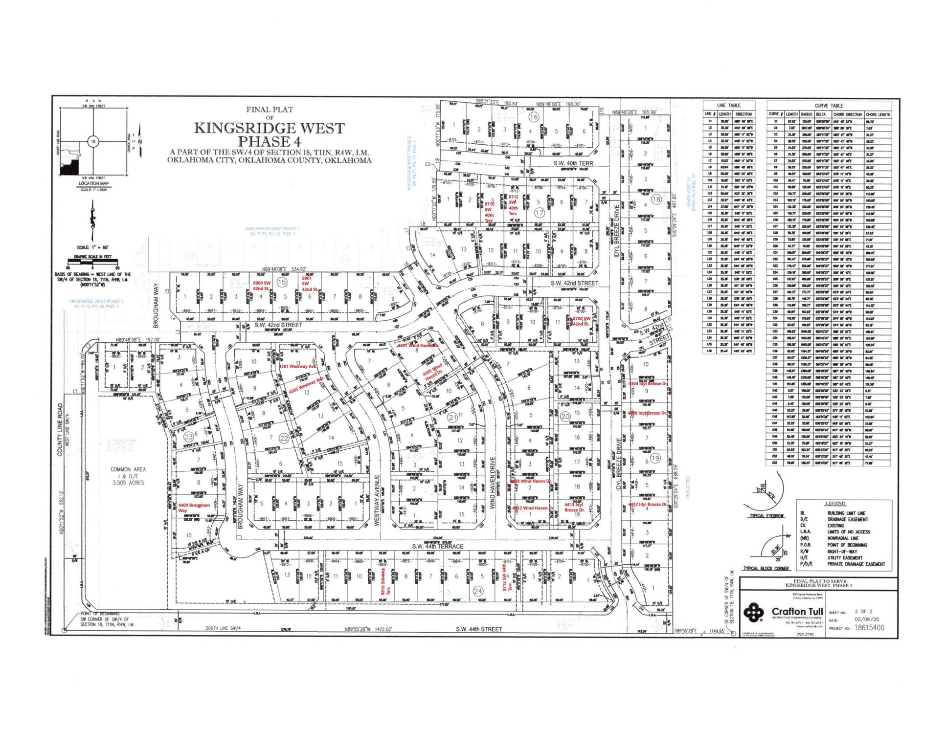 Kingsridge West en Oklahoma City, OK. Casas Nuevas y Planos de Distribución de Vintage Custom Homes