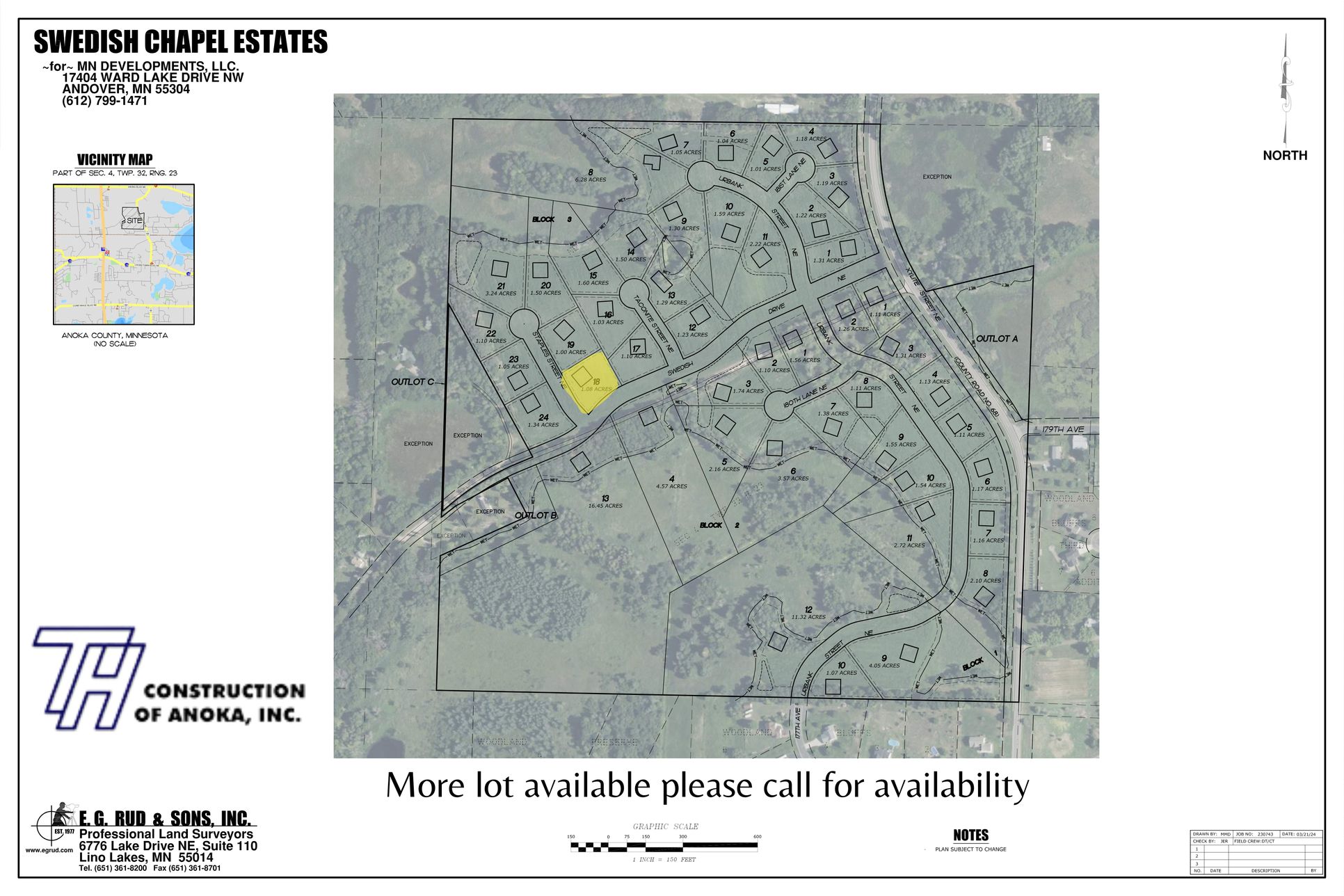 Swedish Chapel Estates,55304