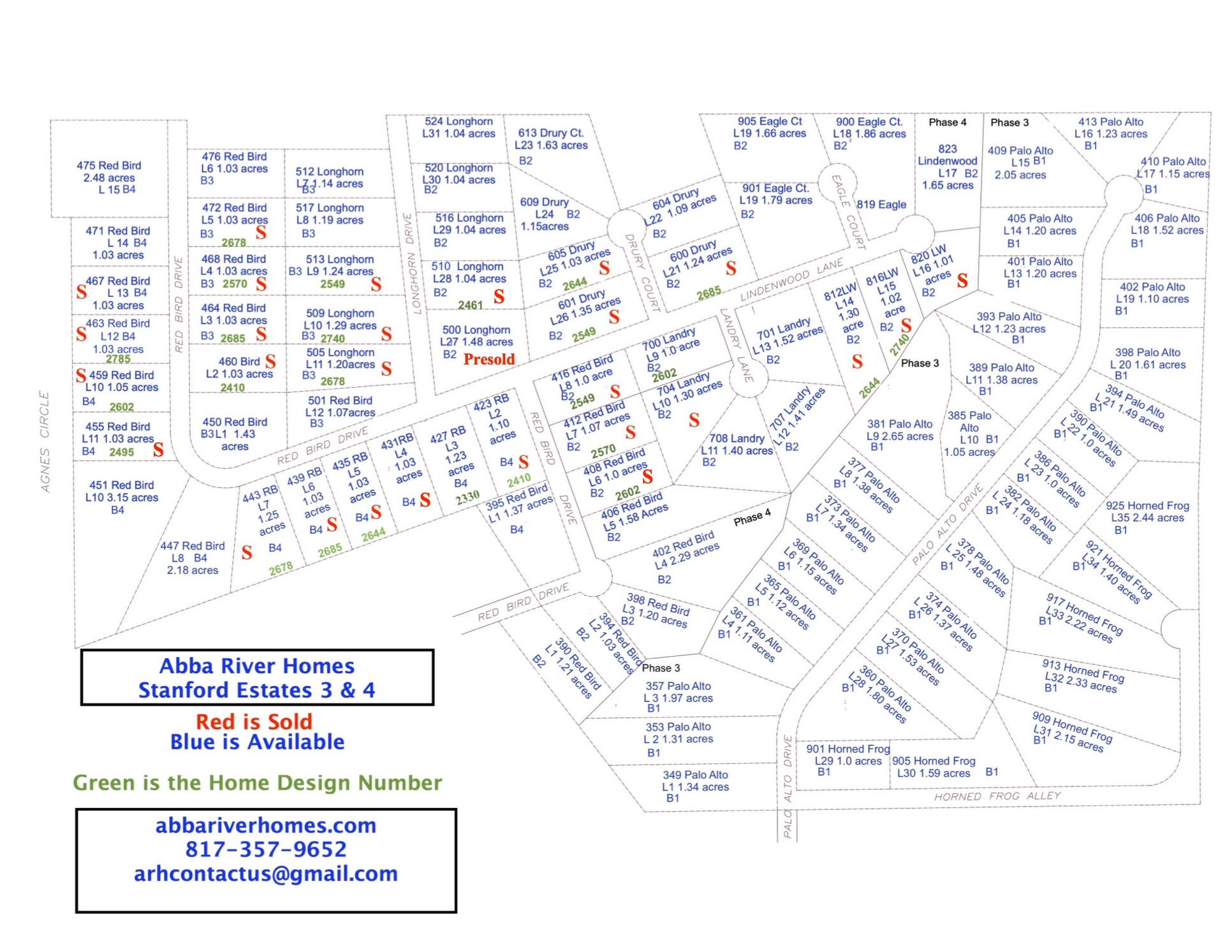 Stanford Estates,76082