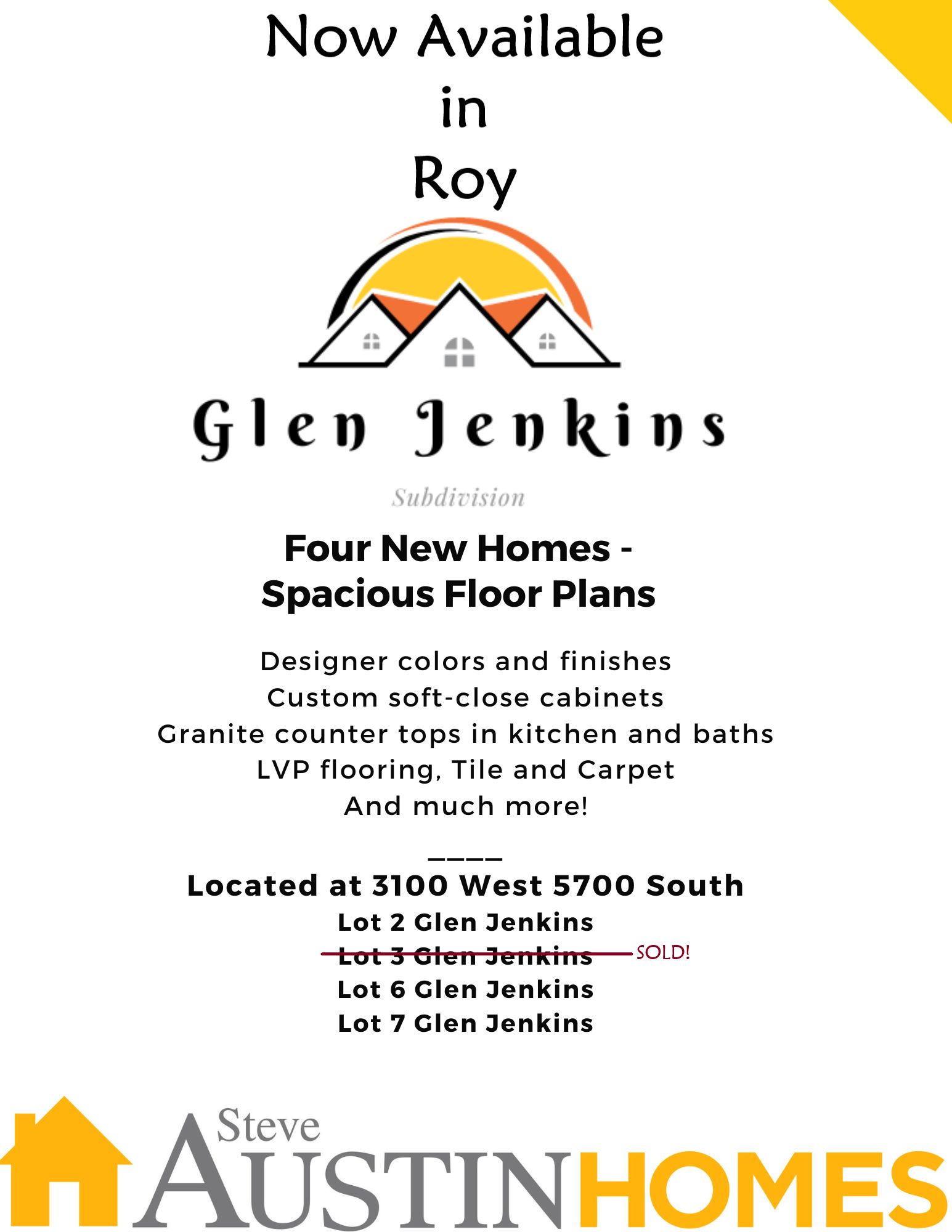Glen Jenkins Subdivision,84067
