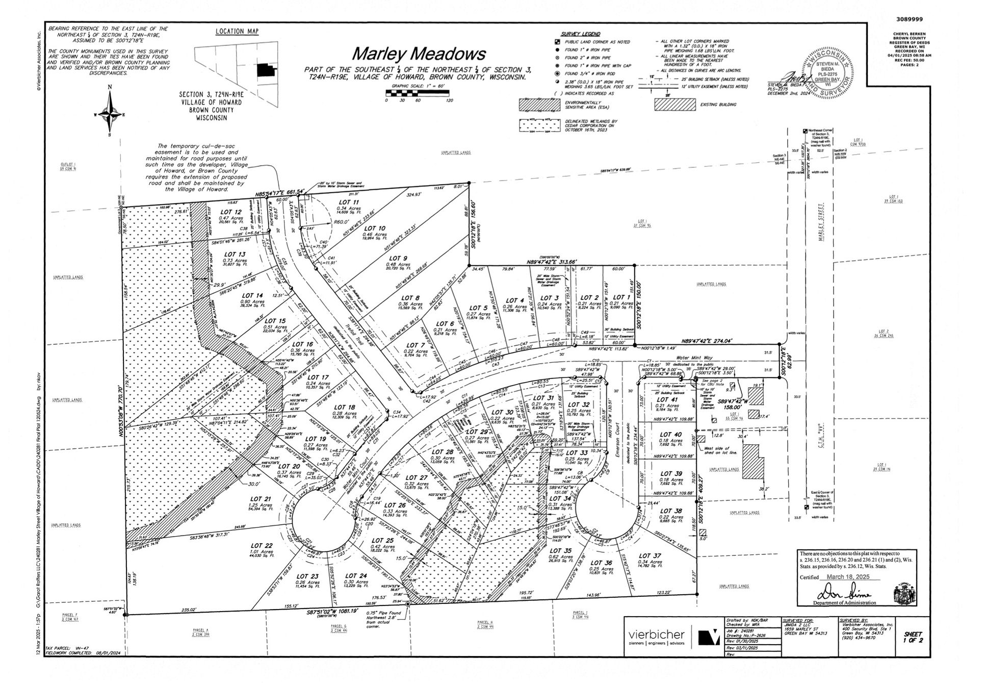 Village Of Howard – Marley Meadows – Lots From $82,900 – $89,54915