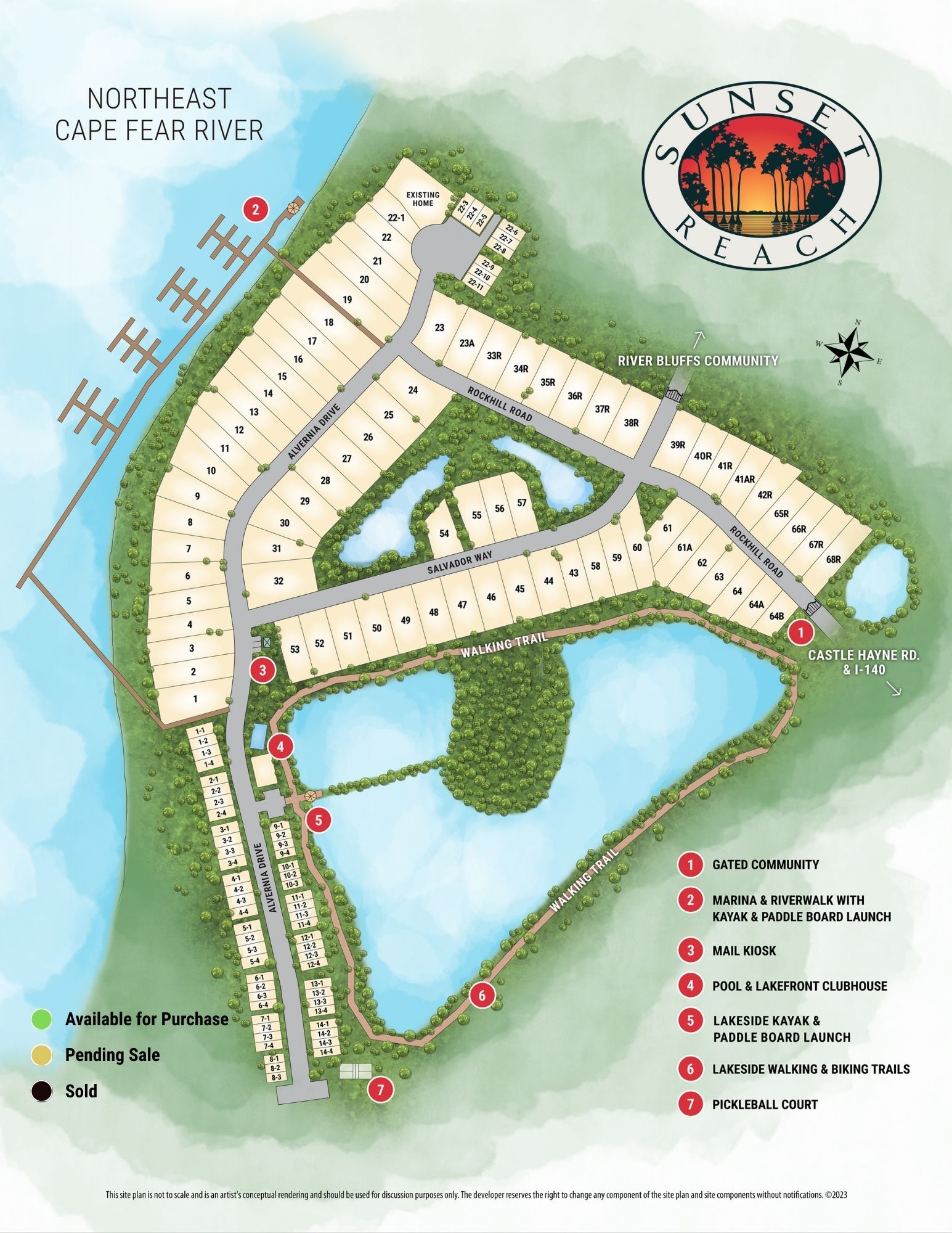 Sunset Reach Herrington Homes,28429