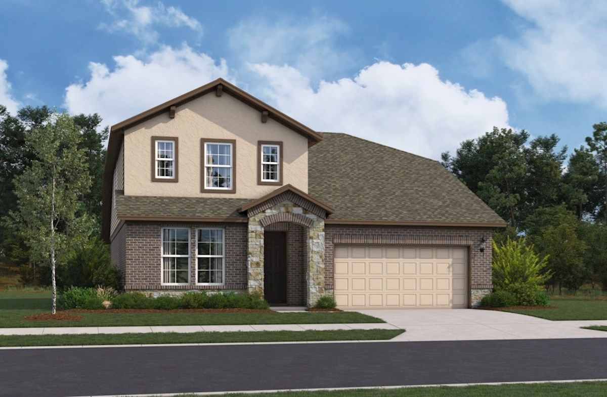 Exterior:French Country B Elevation