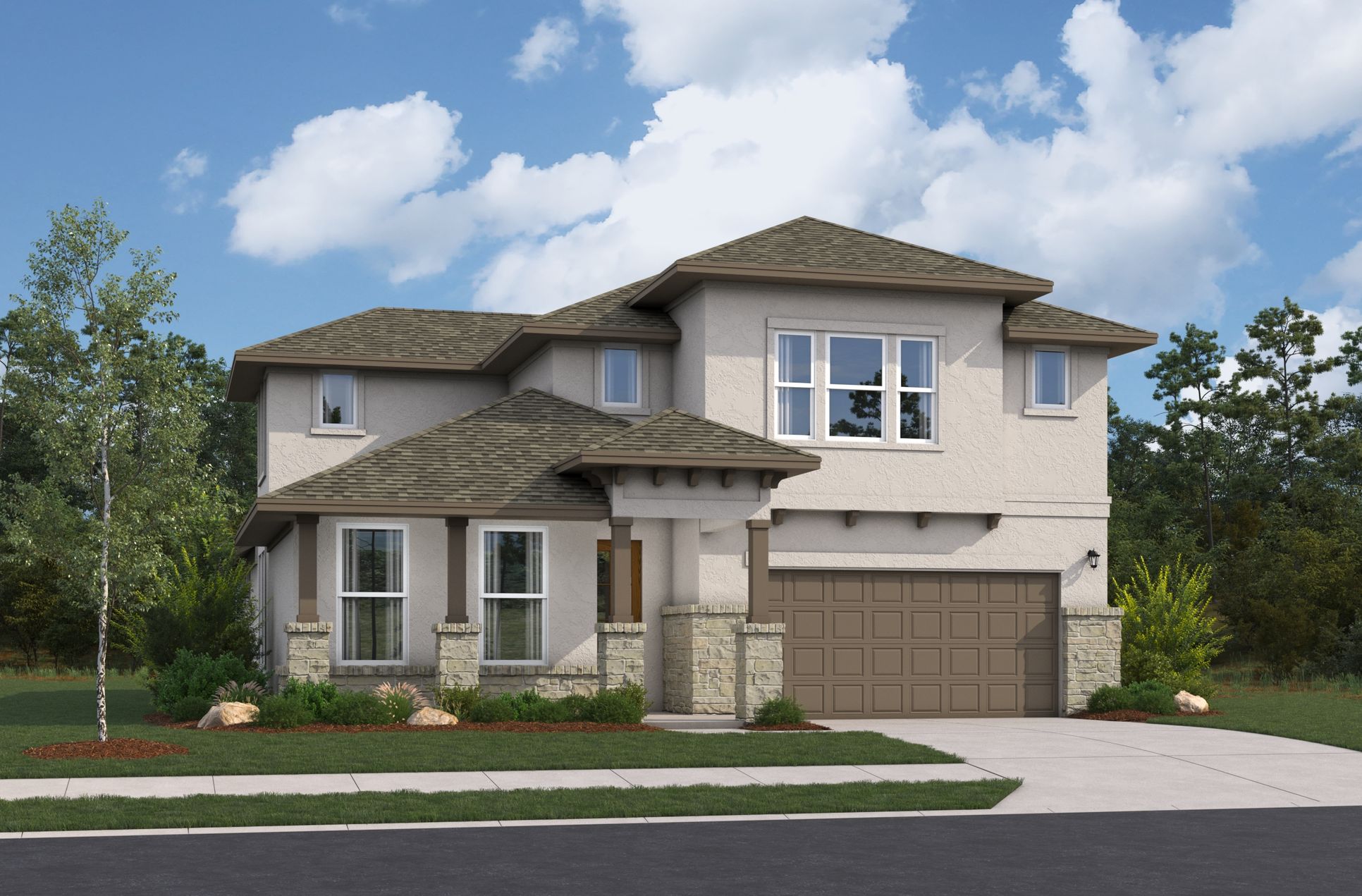Exterior:Prairie L Elevation