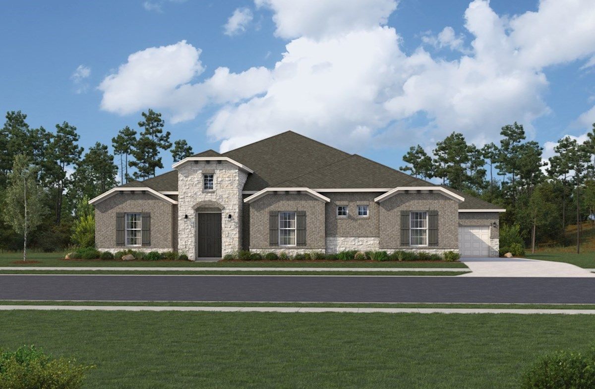 Exterior:French Country U Elevation