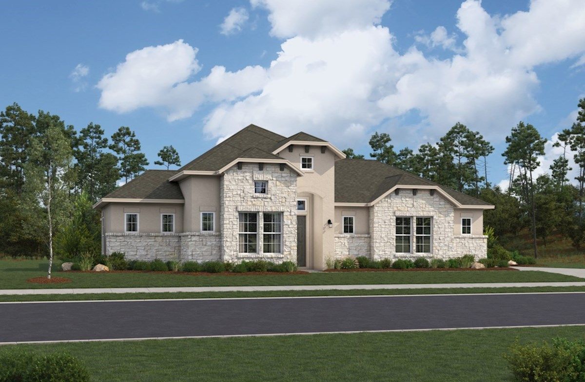 Exterior:French Country U Elevation