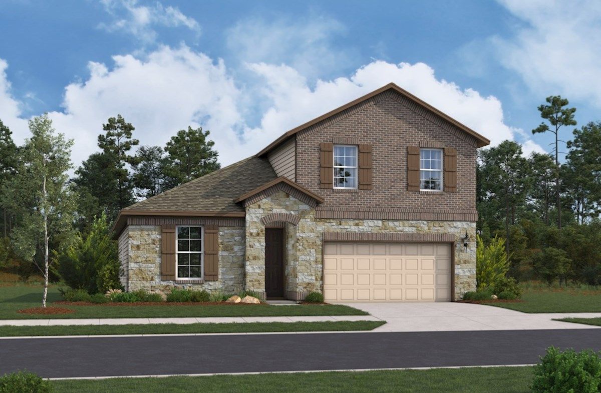 Exterior:French Country A Elevation
