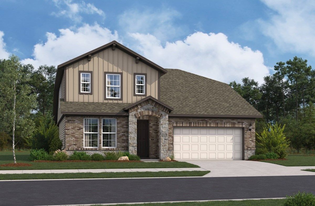Exterior:French Country A Elevation