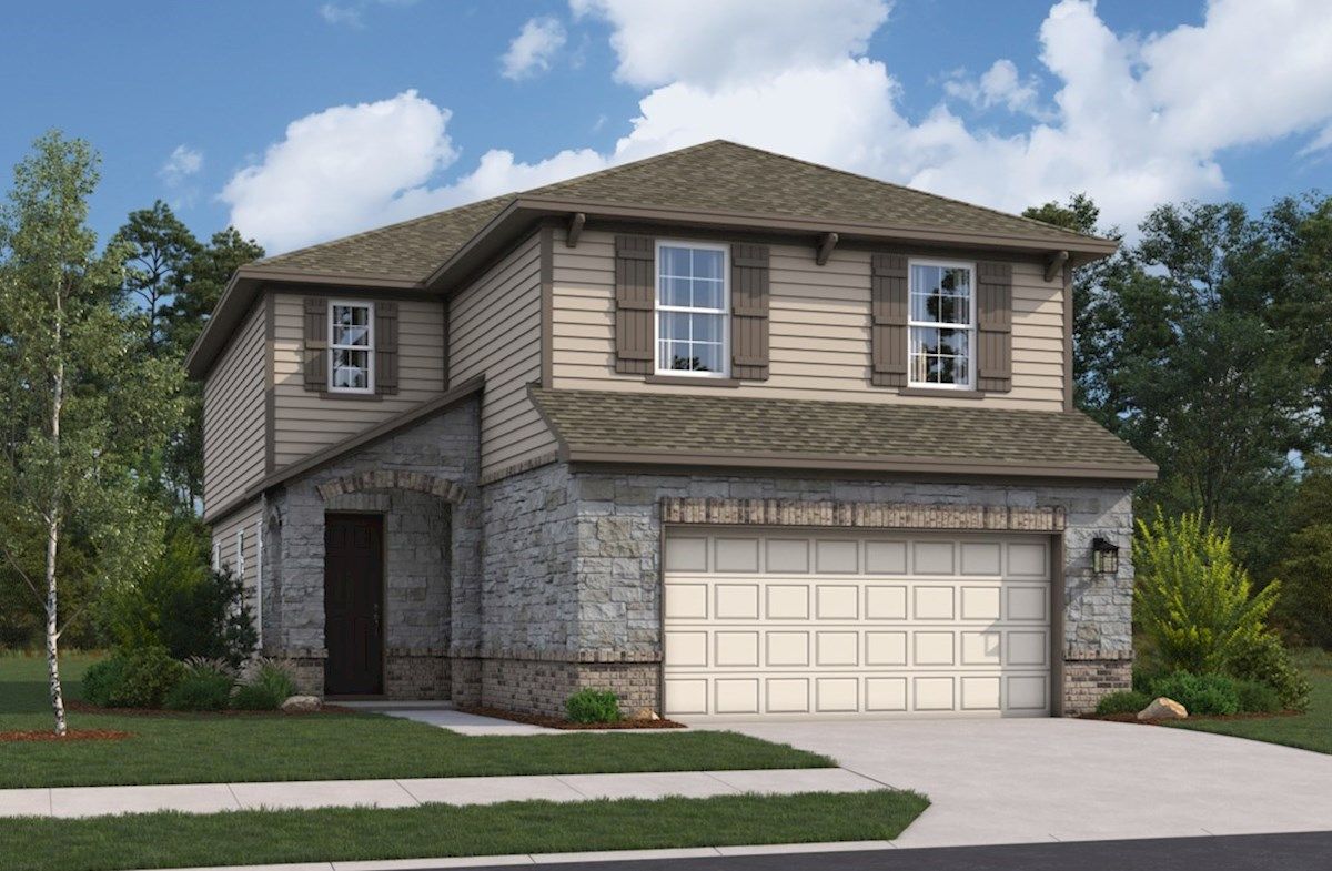 Exterior:French Country A Elevation
