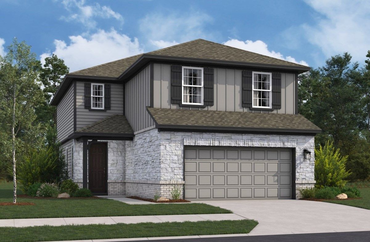 Exterior:Farmhouse A Elevation