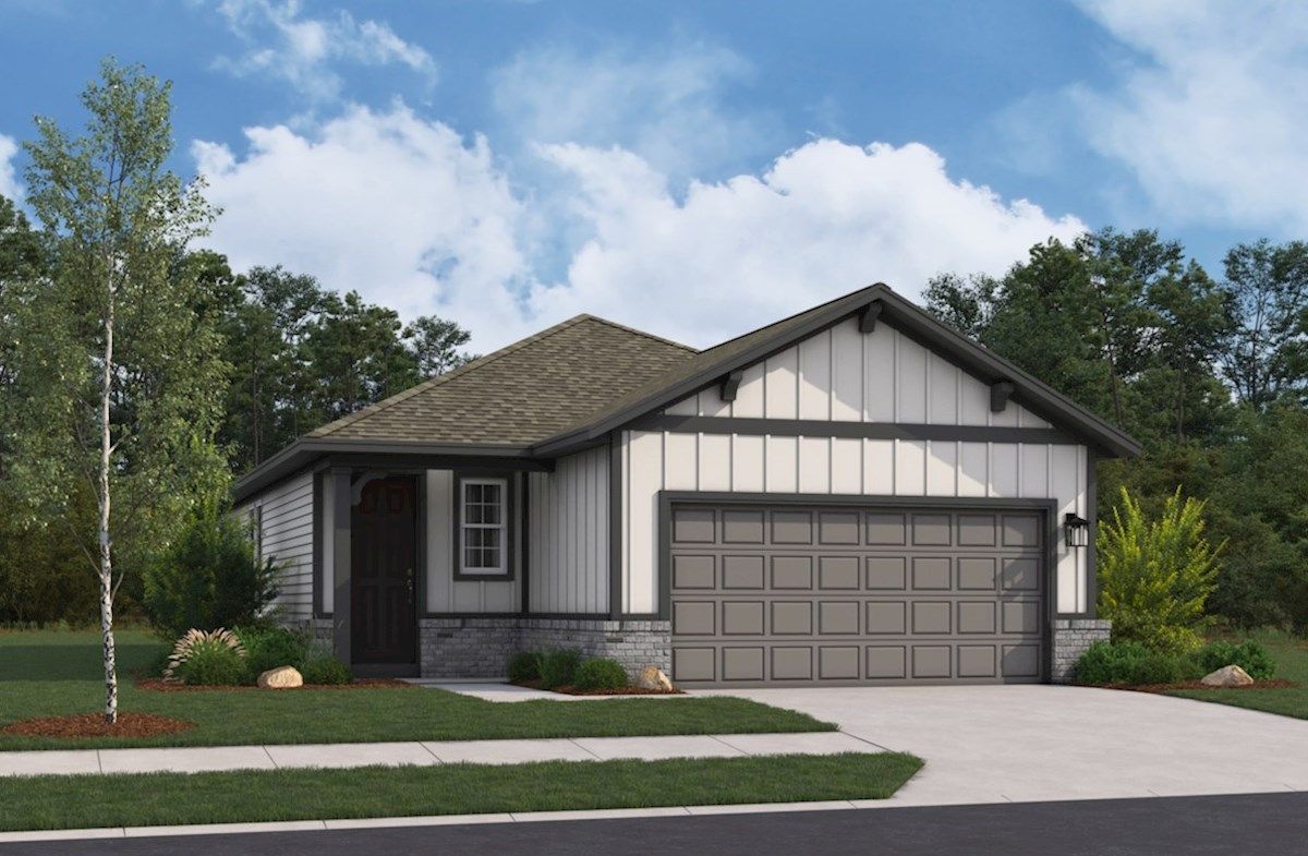 Exterior:Farmhouse A Elevation
