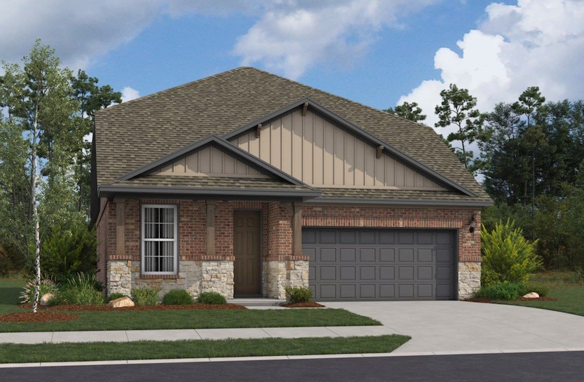 Exterior:Arts & Crafts A Elevation