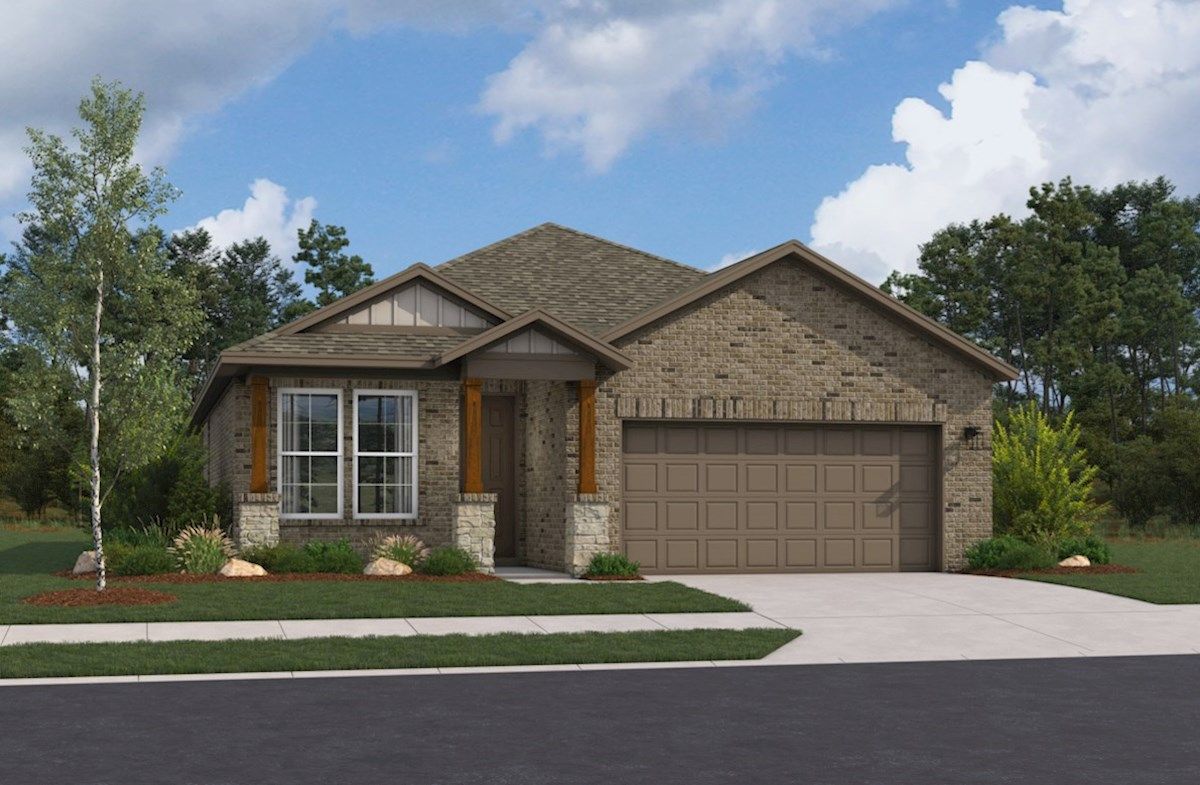 Exterior:Arts & Crafts A Elevation