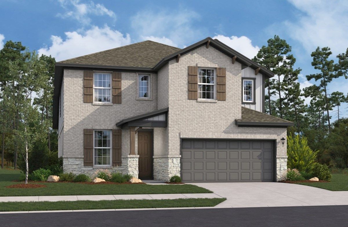 Exterior:Farmhouse A Elevation