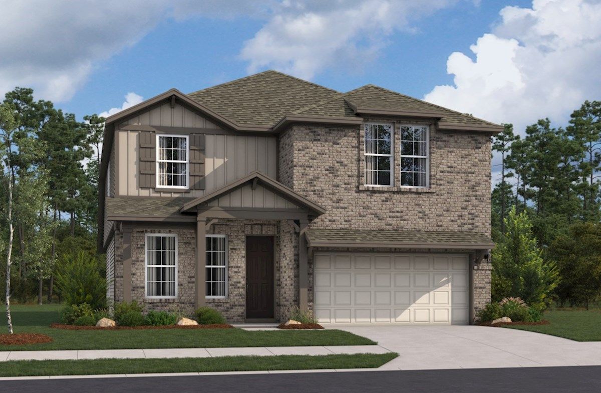Exterior:Farmhouse A Elevation