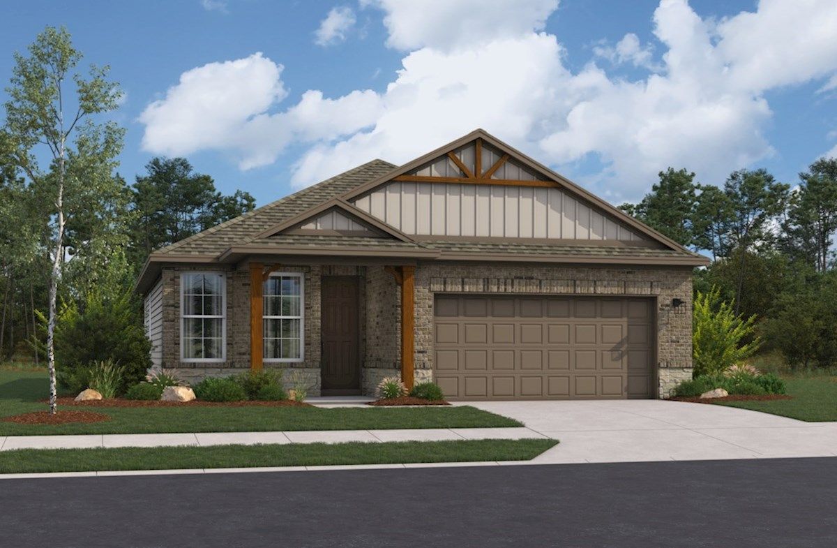 Exterior:Farmhouse A Elevation