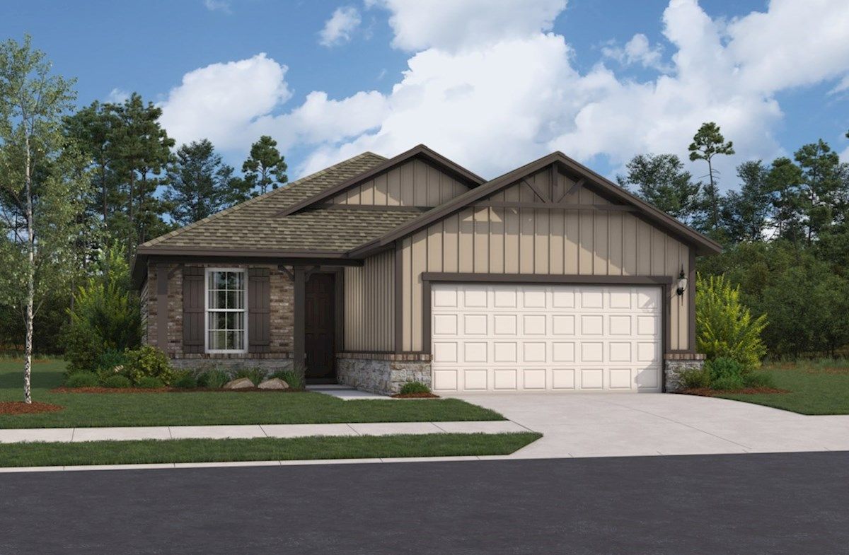 Exterior:Farmhouse A Elevation