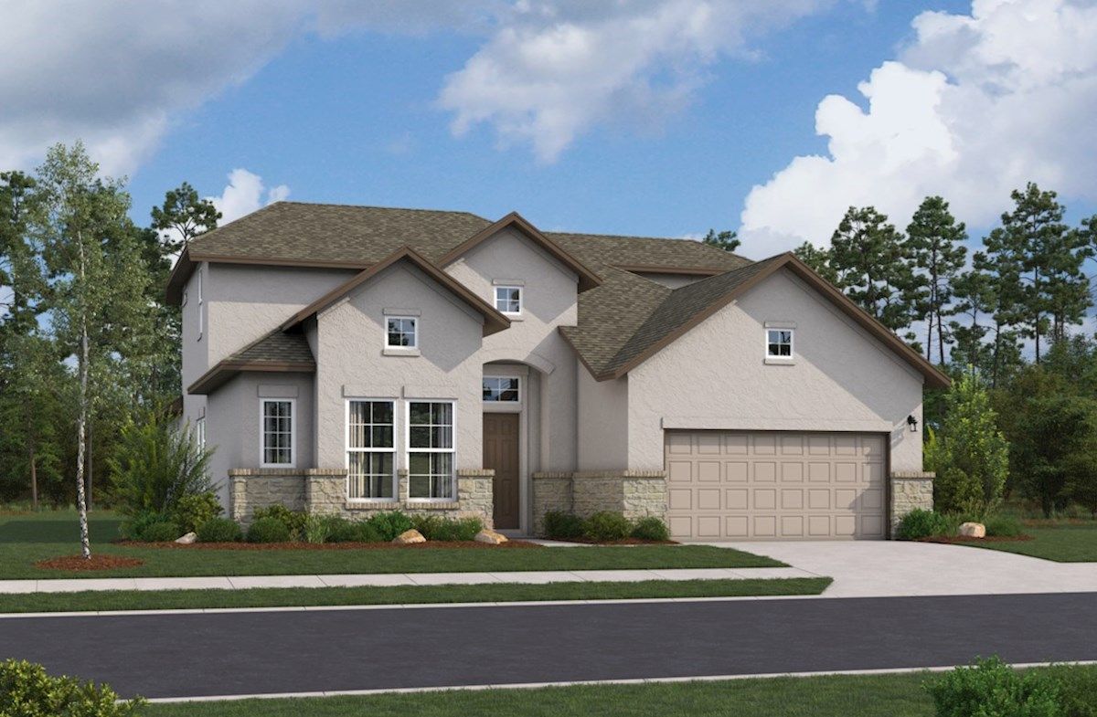 Exterior:Hill Country L Elevation