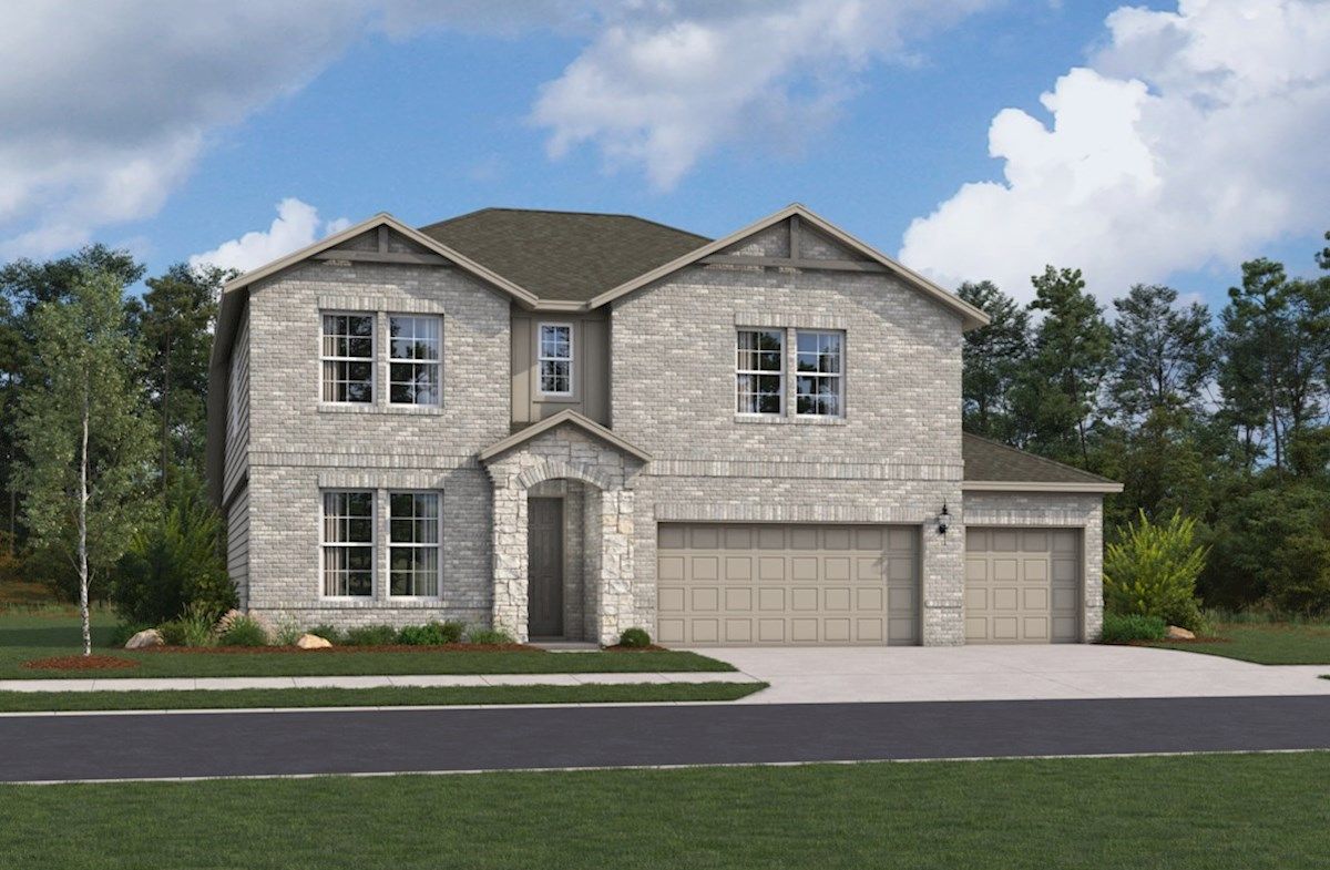 Exterior:French Country A Elevation