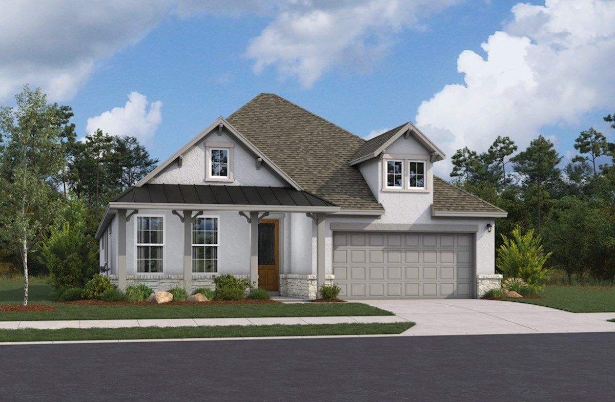 Exterior:Hill Country L Elevation