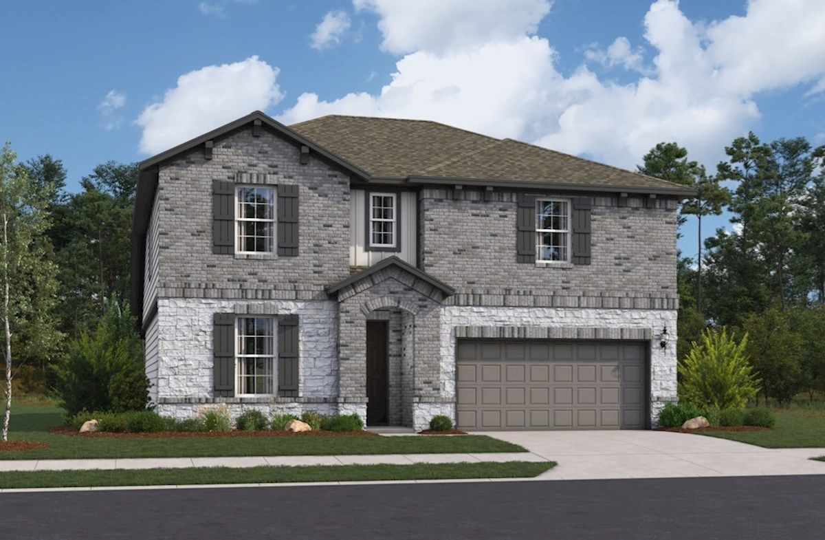 Exterior:Farmhouse A Elevation