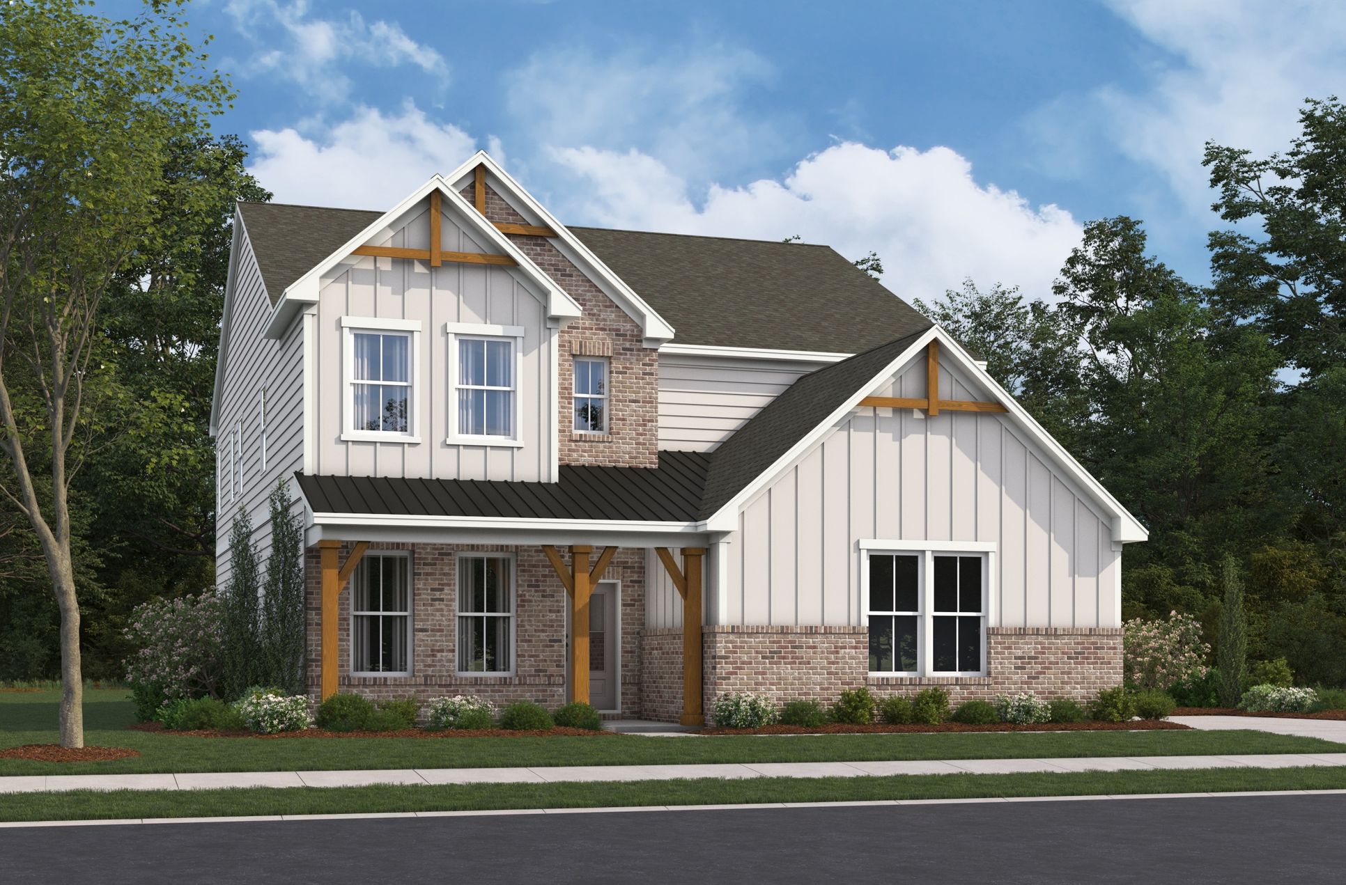 Exterior:Farmhouse L Elevation