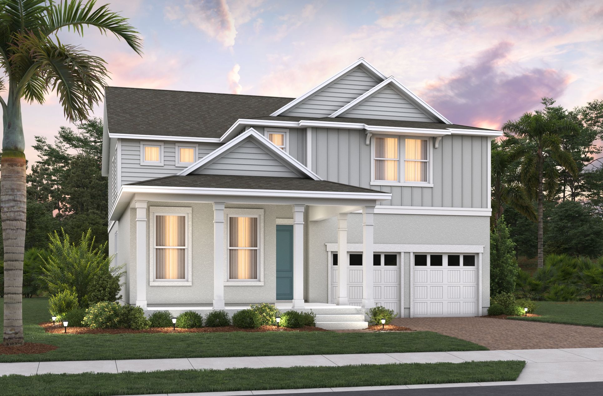 Exterior:Coastal M Elevation