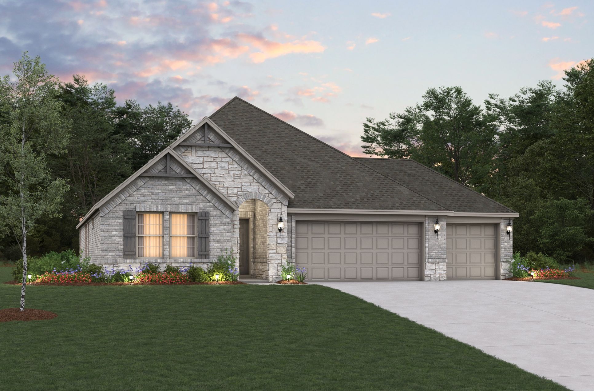 Exterior:French Country A Elevation