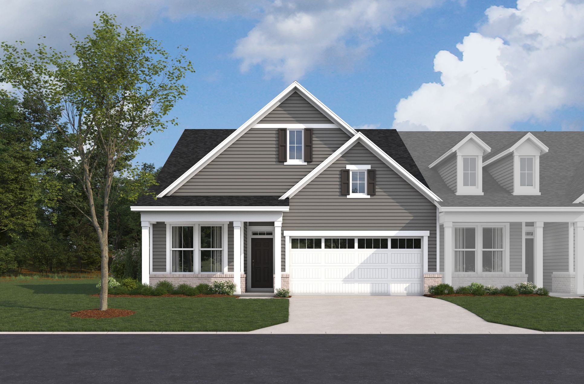 Exterior:Traditional L Elevation