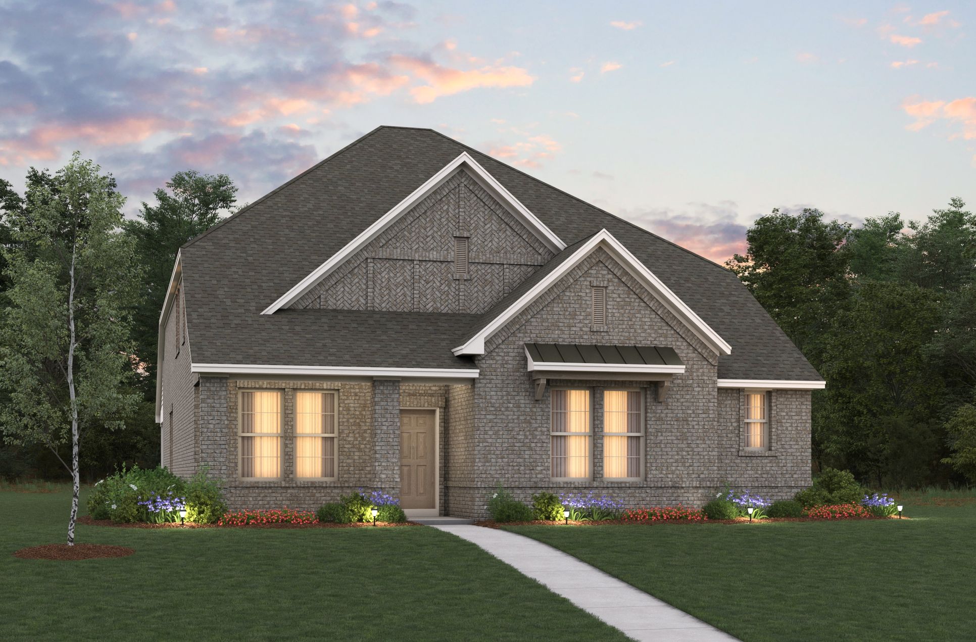 Exterior:French Country A Elevation