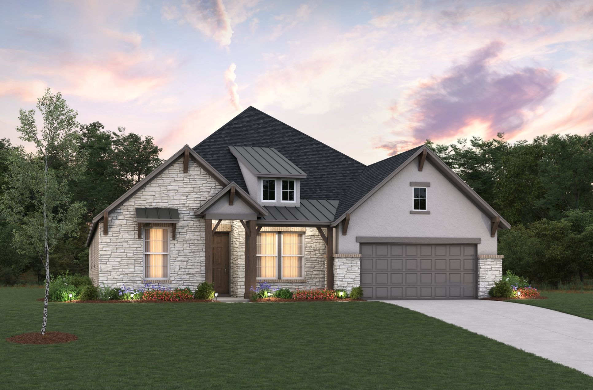 Exterior:Hill Country L Elevation