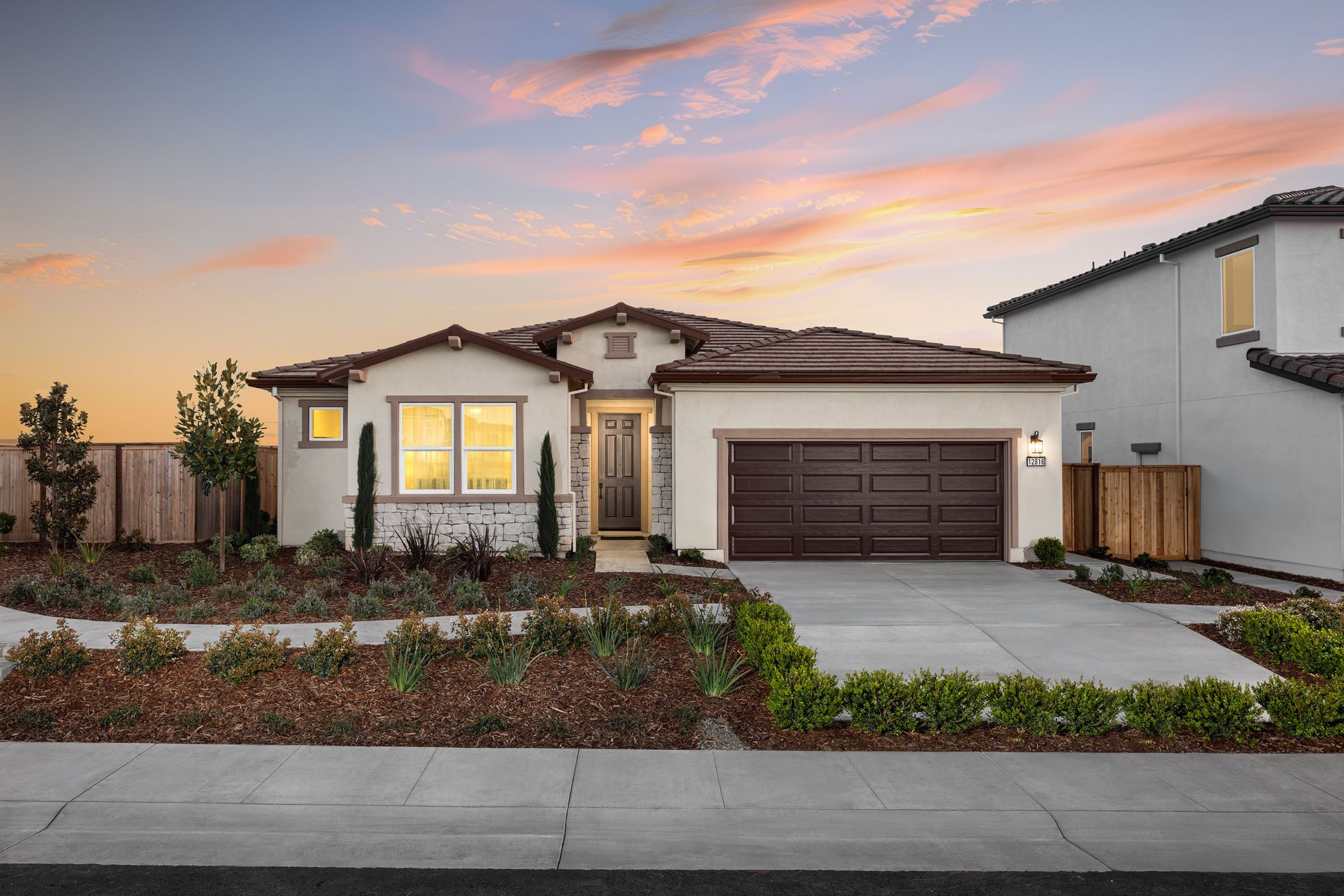 Exterior:Mediterranean M Elevation