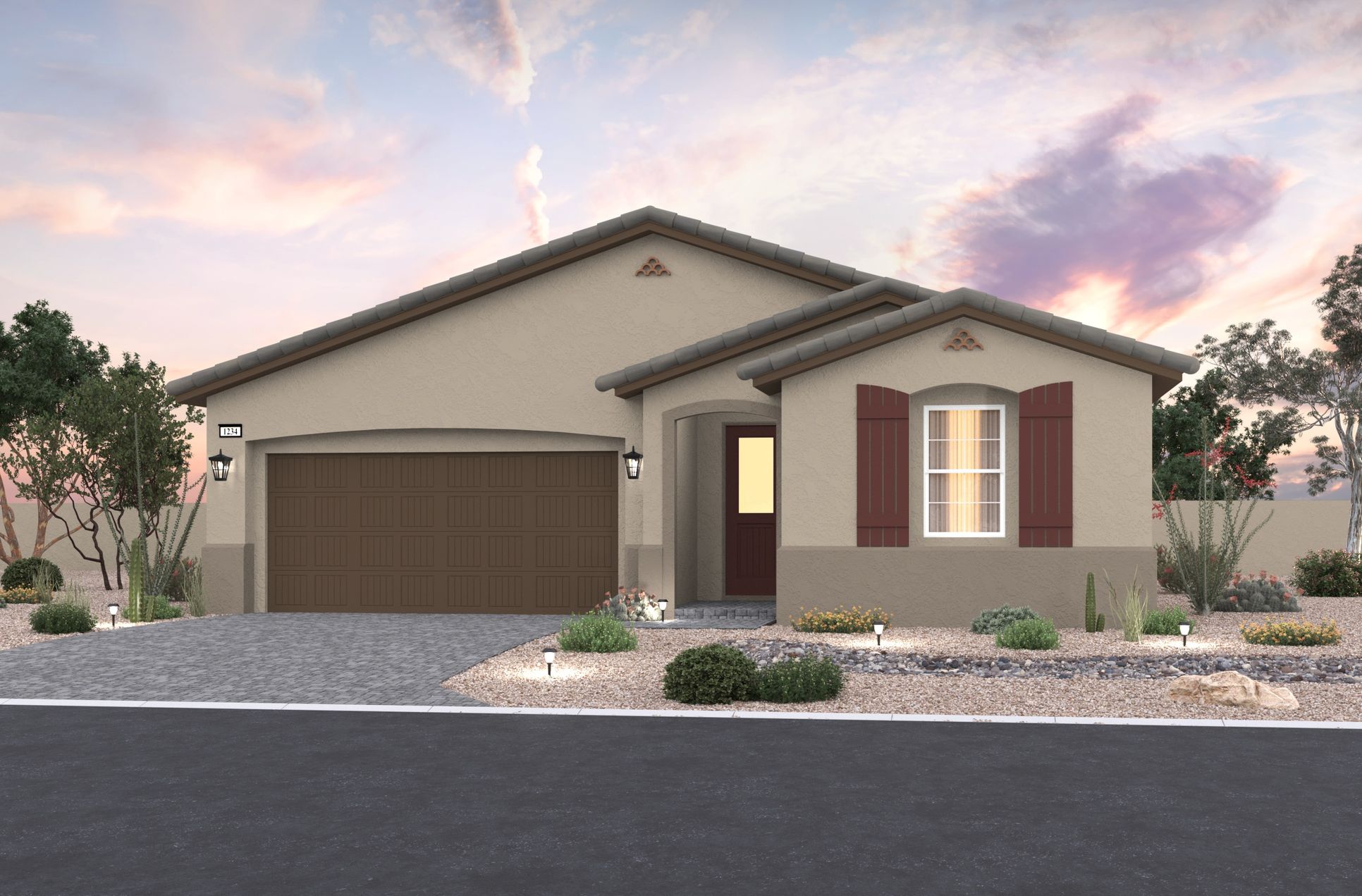 Exterior:Spanish Colonial U Elevation